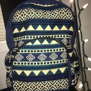 Blue Mexican Backpack